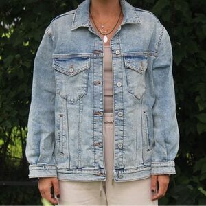 Abercrombie & Fitch Oversized Jean Jacket